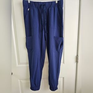 NWOT Hanes Navy Jogget Scrub Pants
